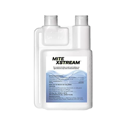 318mMjR8D-L.jpg Mite Control Biopesticide and Plant Safe Insecticide by Mitexstream - Natural Garden Fungicide and Pesticide for Plants - Vegetable Garden Pest Control for Bugs, Spider Mites - 8 oz. - Image 1