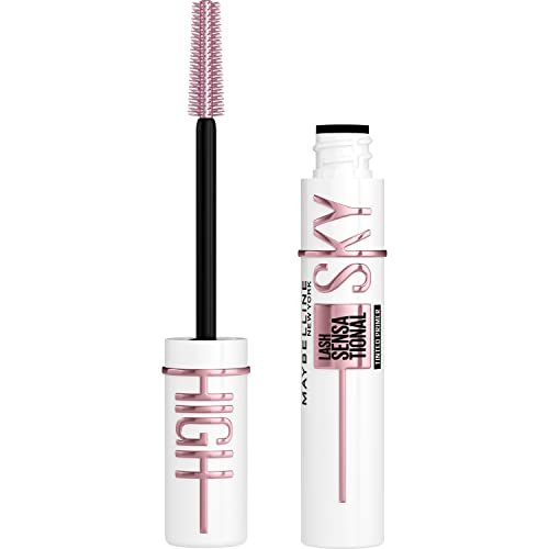 31TeFk3GB0L.jpg Maybelline New York Lash Sensational Sky High Serum Infused Lash Primer for Mascara, Lengthening, Thickening, Tinted and Washable Formula, Soft Black 0.26 Fl Oz, 1 Count - Image 1