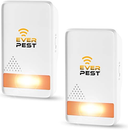 31mJCqlj-YL.jpg Ultrasonic Pest Repeller Plug in - Electronic Insect Control Defender - 2 Pack Spider Flea Rodent Mosquito Mouse Moth Roach Squirrel Scorpion Rat Bat Bee Wasp German - Image 1