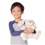 Melissa & Doug Burrow Bunny Rabbit Stuffed Animal (9 inches) - Image 3