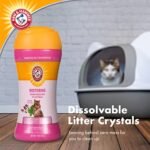 Arm & Hammer Deodorizing Cat Litter Crystals for Litter Boxes | Restoring Odor Neutralizing Cat Litter Odor Eliminator in Clary Sage & Mint Scent | Litter Box Odor Eliminator, 15 Oz - Image 5