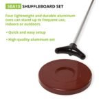 Champion Sports Shuffleboard Set: Indoor Outdoor Game - Image 4