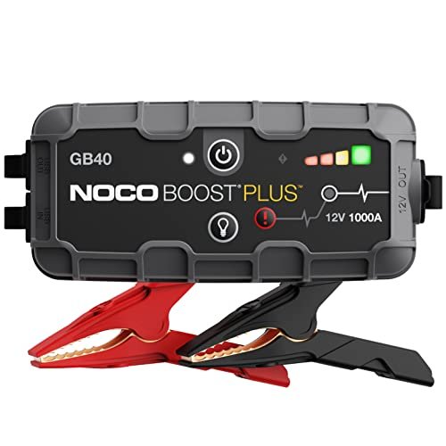 41My4ckIjmL.jpg NOCO Boost Plus GB40 1000 Amp 12-Volt UltraSafe Lithium Jump Starter Box, Car Battery Booster Pack, Portable Power Bank⦠- Image 1