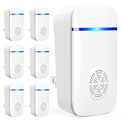 41PUgJyokHL.jpg Ultrasonic Pest Repeller, 6 Packs Rodent Pest Repellent Indoor Ultrasonic Plug in for Fly, Mice, Mosquito, Mouse, Bug, Squirrel, Insects, Home Defense Pest Control, Electronic Pest Control Device - Image 1