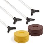 Champion Sports Shuffleboard Set: Indoor Outdoor Game