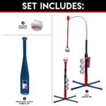 Franklin Sports Grow-with-Me Kids Baseball Batting Tee + Stand Set for Youth + Toddlers - Toy Baseball, Softball + Teeball Hitting Tee Set for Boys + Girls - Image 3