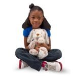 Melissa & Doug Burrow Bunny Rabbit Stuffed Animal (9 inches) - Image 5