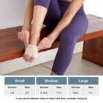 ZenToes Metatarsal Pads for Men and Women - 2 Pairs Ball of Foot Cushions (Medium, Beige) - Image 3