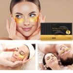 AVJONE 24K Gold Eye Mask- 30 Pairs Puffy Eyes and Dark Circles Treatments – Relieve Pressure and Reduce Wrinkles, Revitalize and Refresh Your Skin - Image 4