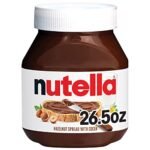 Nutella Hazelnut Spread with Cocoa for Breakfast, Great for Easter Baking, 26.5 oz Jar