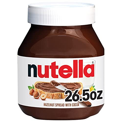 41lElbORxL.jpg Nutella Hazelnut Spread with Cocoa for Breakfast, Great for Easter Baking, 26.5 oz Jar - Image 1