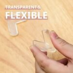 8 pack Corner Protector for Baby, Clear Corner Protectors , Furniture Corner Guard & Edge Safety Bumpers , Baby Proof Bumper , Furniture & Table Edges Furniture & Sharp Corners Baby Proofing (L Shape) - Image 6