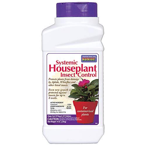 41prxVwQnWL.jpg Bonide Systemic Houseplant Insect Control, 8 oz Ready-to-Use Granules for Indoors and Outdoors, Protects Plants from Insects - Image 1
