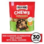 Milk-Bone Gnaw Bones Rawhide Free Dog Chew Treats, Chicken, 30 Mini Knotted Bones - Image 4