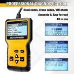 MOTOPOWER MP69033 Car OBD2 Scanner Code Reader Engine Fault Code Reader Scanner CAN Diagnostic Scan Tool for All OBD II… - Image 5
