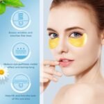arshege 120 PCS Under Eye Patches - 24K Gold Eye Mask - Personal Care Anti-Aging Collagen Hyaluronic Acid Eye Masks for Dark Circles and Puffiness, Anti-Wrinkle and Hydrating Under Eye Mask - Image 6
