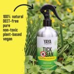 TICK BAN Yaya Organics All Natural Extra Strength Tick Repellent DEET Free - 16 Ounce Spray Bottle - Image 3