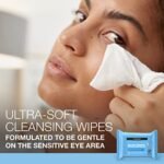 Neutrogena Makeup Remover Cleansing Face Wipes, Daily Cleansing Facial Towelettes Remove Makeup & Waterproof Mascara, Alcohol-Free, 100% Plant-Based Fibers, Value Twin Pack, 25 count, 2 pk - Image 5