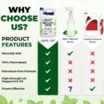 Mighty Mint Gallon (128 oz) Insect and Pest Control Peppermint Oil - Natural Spray for Spiders, Ants, and More - Image 5