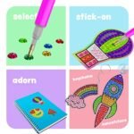 Gem Art, Kids Diamond Painting Kit - Big 5D Gems - Arts and Crafts for Kids, Girls and Boys Ages 6-12 - Gem Painting Kits - Best Tween Gift Ideas for Girls Crafts Age 4, 5, 6, 7, 8, 9, 10-12, 6-8 - Image 6