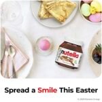 Nutella Hazelnut Spread with Cocoa for Breakfast, Great for Easter Baking, 26.5 oz Jar - Image 3