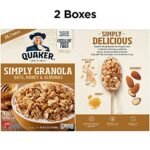 Quaker Simply Granola Honey & Almond, Twin Pack - Image 3