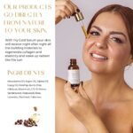 Jessica Wellness – Gold Serum, Facial Serum for Young Looking Skin, Easy-to-apply Night and Day Serum for Face - Image 4
