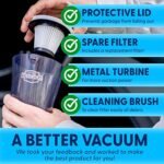 ThisWorx Car Vacuum Cleaner - Car Accessories - Small 12V High Power Handheld Portable Car Vacuum w/Attachments, 16 Ft… - Image 6