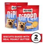 Milk-Bone Dipped Dog Biscuits Baked With Real Peanut Butter, 32 Ounces (Pack of 2) - Image 3