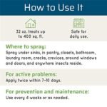 Wondercide - Indoor Pest Control Spray for Home and Kitchen - Ant, Roach, Spider, Fly, Flea, Bug Killer and Insect Repellent - with Natural Essential Oils - Pet and Family Safe — Rosemary 32 oz - Image 5