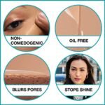 Maybelline Fit Me Matte + Poreless Liquid Foundation Makeup, Natural Beige, 1 fl; oz; Oil-Free Foundation - Image 5