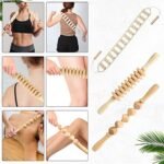 10 Pieces Wood Massage Tools Kit Wooden Maderoterapia Cellulite Massage Roller Lymphatic Drainage Health Care for Neck Leg Back Arm Body Muscle Pain Relief Tools - Image 6