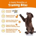 Zesty Paws Training Treats for Dogs & Puppies - Hip, Joint & Muscle Health - Immune, Brain, Heart, Skin & Coat Support - Bites with Fish Oil with Omega 3 Fatty Acids with EPA & DHA - PB Flavor - 12oz… - Image 3