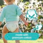 Diapers Size 0/Newborn, 76 Count - Pampers Pure Protection Disposable Baby Diapers, Hypoallergenic and Unscented Protection, Super Pack (Packaging & Prints May Vary) - Image 6