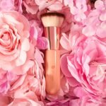 DUcare Foundation Brush for Liquid Makeup, Flat Top Kabuki Synthetic Professional Makeup Brushes Liquid Blending Mineral Powder Buffing Stippling Makeup Tools, Pink - Image 5