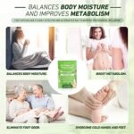 Foot Pads, Ginger Foot Pads for Foot Care, Deep Cleansing Foot Pads for Better Sleep Stress Relief Pain Relief, Foot Patches for Body and Foot Health Care, 60 Pads All Natural - Image 5