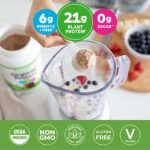 Orgain Organic Vegan Protein Powder, Creamy Chocolate Fudge - 21g of Plant Based Protein, Low Net Carbs, Non Dairy, Gluten Free, No Sugar Added, Soy Free, Kosher, Non-GMO, 2.03 Lb (Packaging May Vary) - Image 4