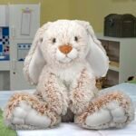 Melissa & Doug Burrow Bunny Rabbit Stuffed Animal (9 inches) - Image 6