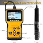 MOTOPOWER MP69033 Car OBD2 Scanner Code Reader Engine Fault Code Reader Scanner CAN Diagnostic Scan Tool for All OBD II… - Image 6