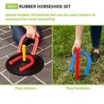 Champion Sports Indoor/Outdoor Horseshoe Set Red - Image 5