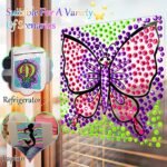 Art Kits Craft Gifts for Girls: Great Stickiness DIY Diamond Crafts for Kids Ages 4-8, Painting Window Craft Kit, Best Christmas Birthday Gift for Girl 4 5 6 7 8 9 10 Year Old, Sun Catcher Gem Toys - Image 4