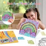 Art Kits Craft Gifts for Girls: Great Stickiness DIY Diamond Crafts for Kids Ages 4-8, Painting Window Craft Kit, Best Christmas Birthday Gift for Girl 4 5 6 7 8 9 10 Year Old, Sun Catcher Gem Toys - Image 5